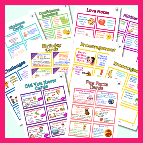 fun fact cards etc