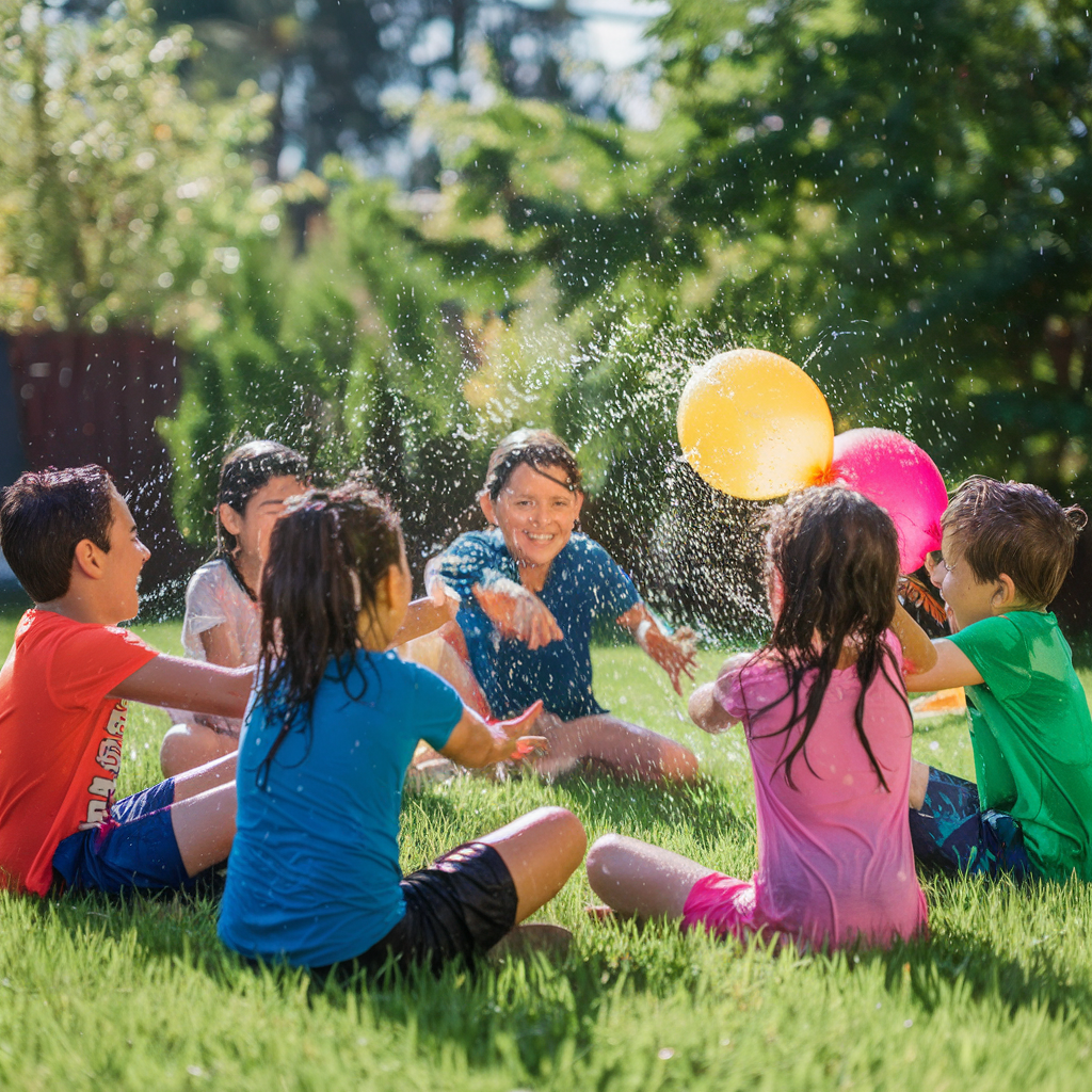 Water Balloon Hot Potato
