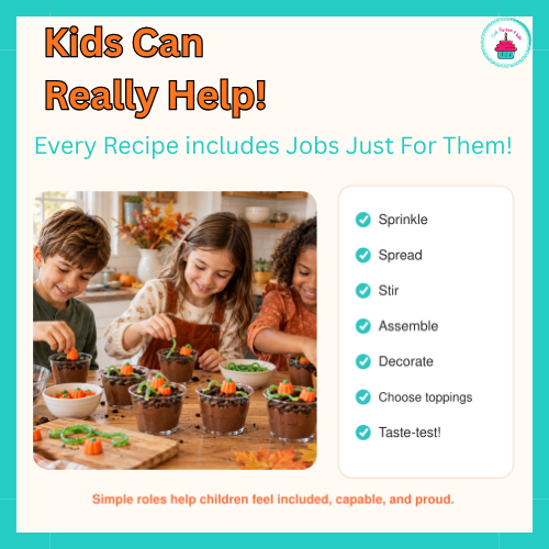 Kids can really help in the kitchen