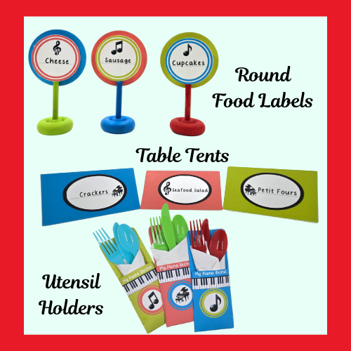 Table ware Printables