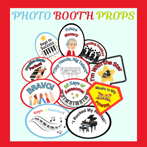 Recital Photo Booth Images