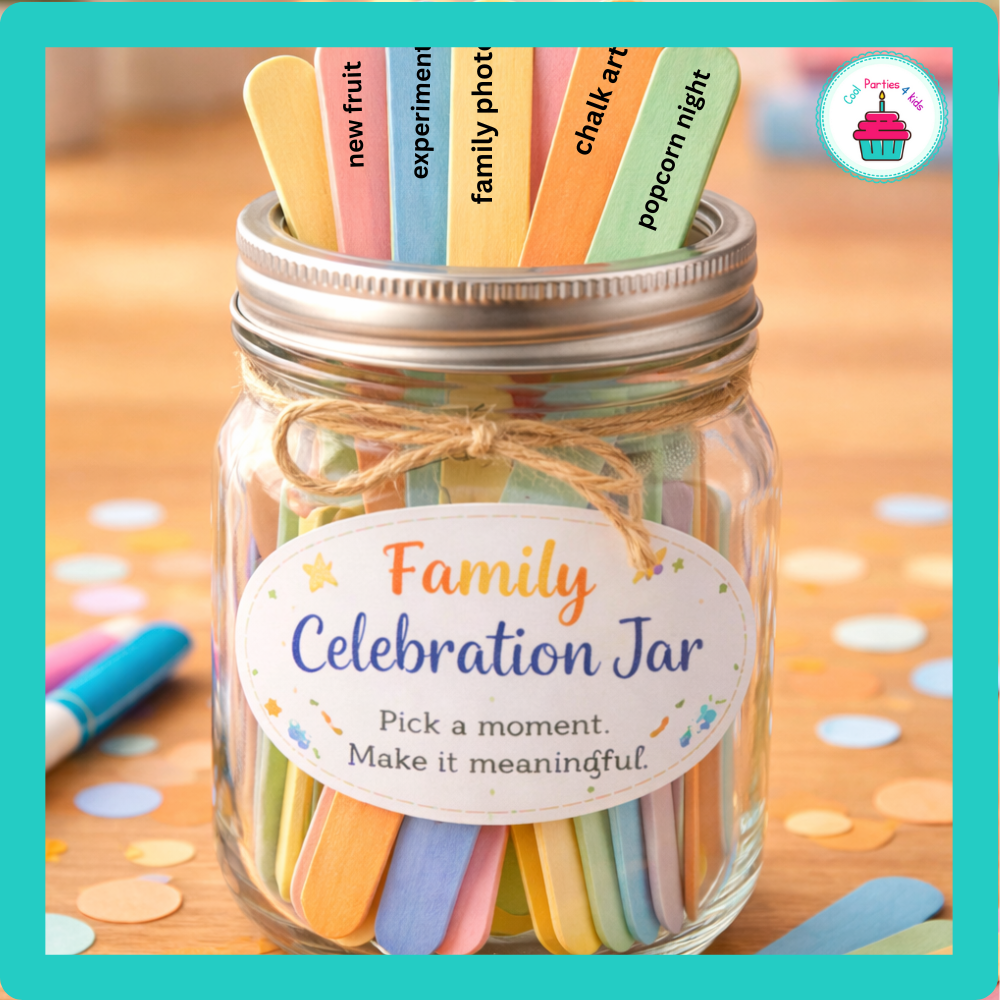 Family Celebration Jar