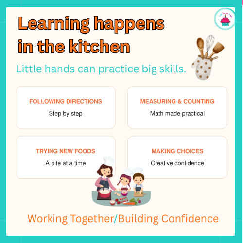 Learning happens in the kitchen